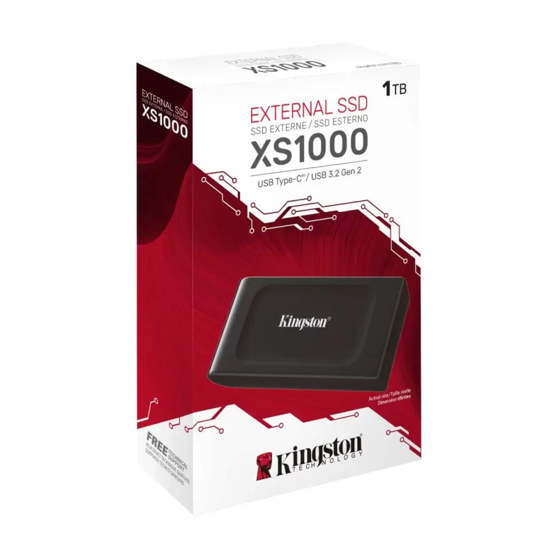 SSD Kingston externo 1Tb XS1000